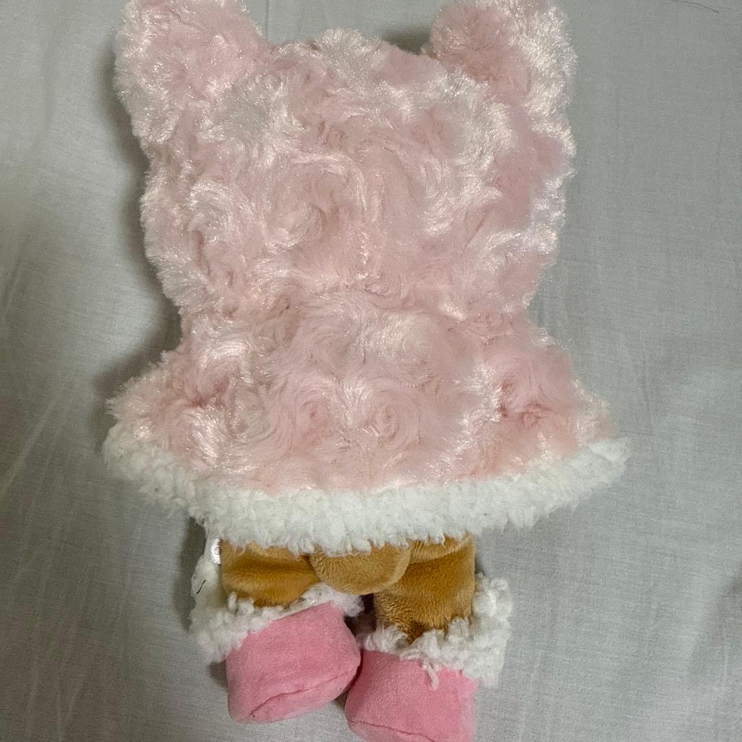 リラックマ ぬいぐるみ ピンクフード付き