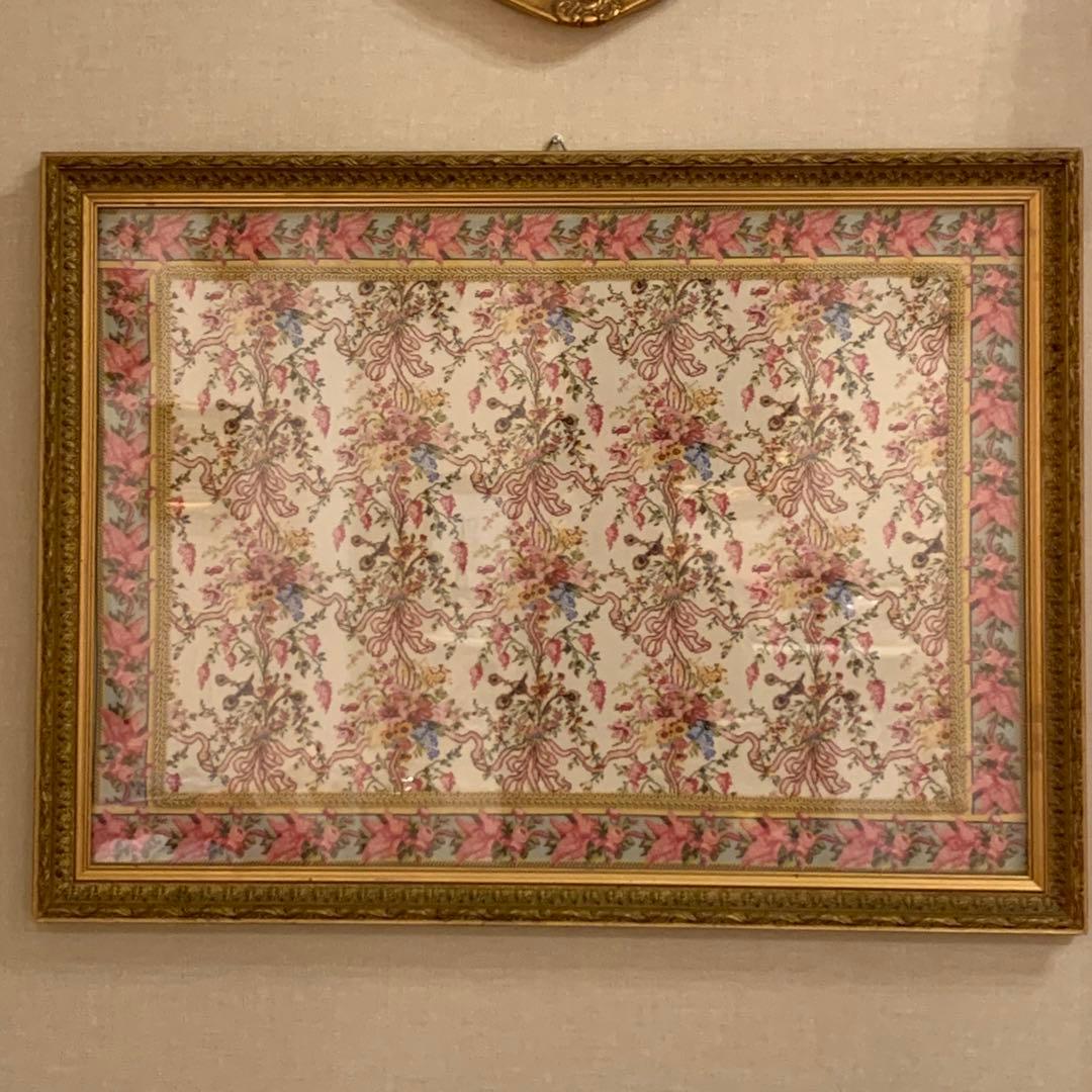 現品限り】ヴェルサイユ宮殿 マリーアントワネットの寝室の特大額縁