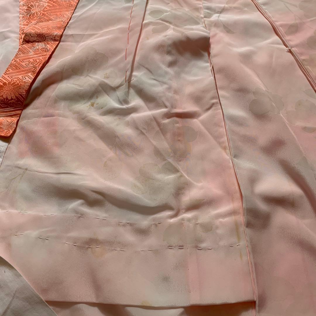 セット売り　着物　帯　七五三　7歳　日舞　昭和レトロ　アンティーク着物