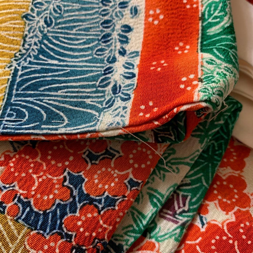 セット売り　着物　帯　七五三　7歳　日舞　昭和レトロ　アンティーク着物