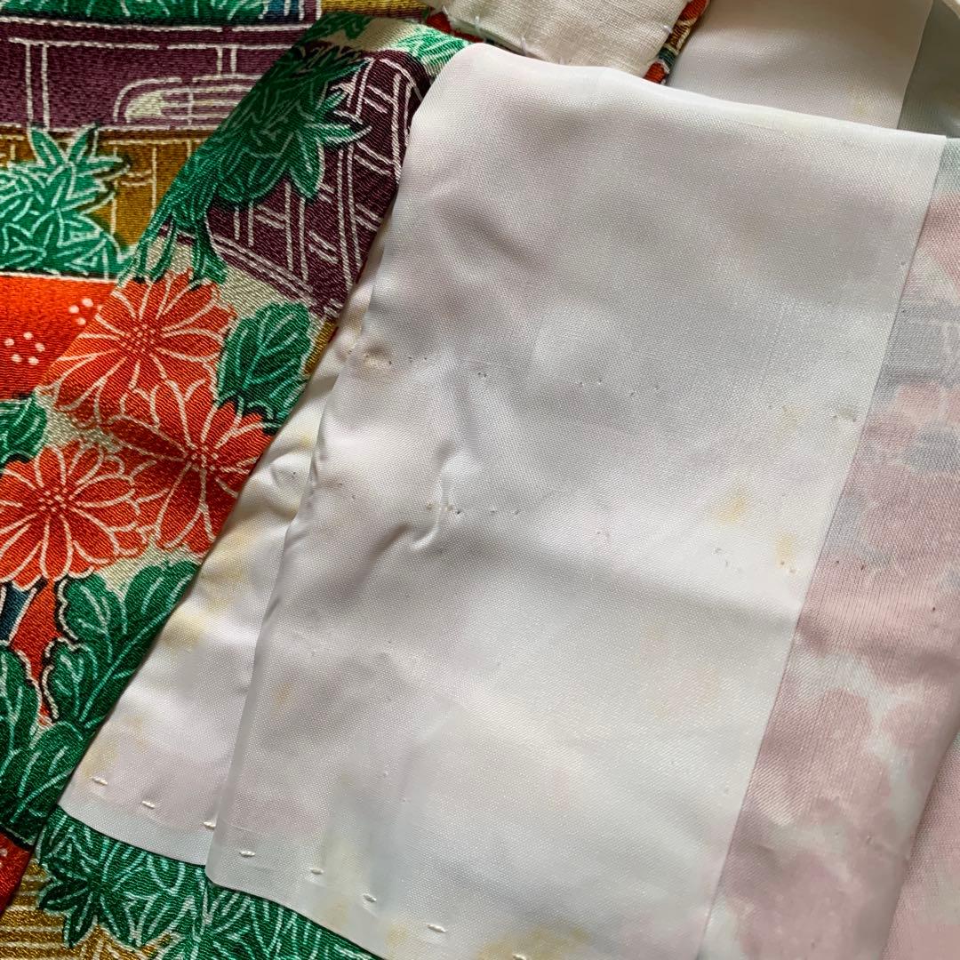 セット売り　着物　帯　七五三　7歳　日舞　昭和レトロ　アンティーク着物