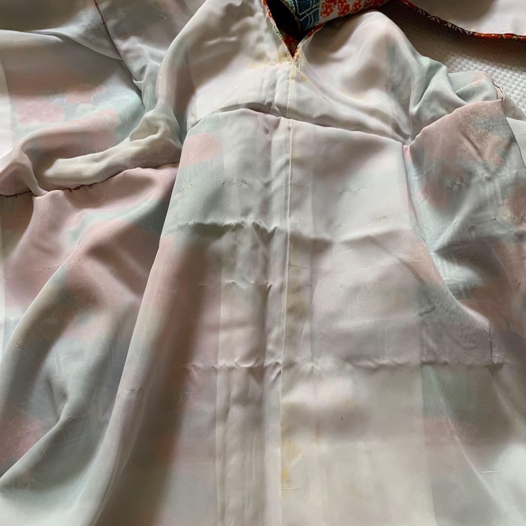 セット売り　着物　帯　七五三　7歳　日舞　昭和レトロ　アンティーク着物