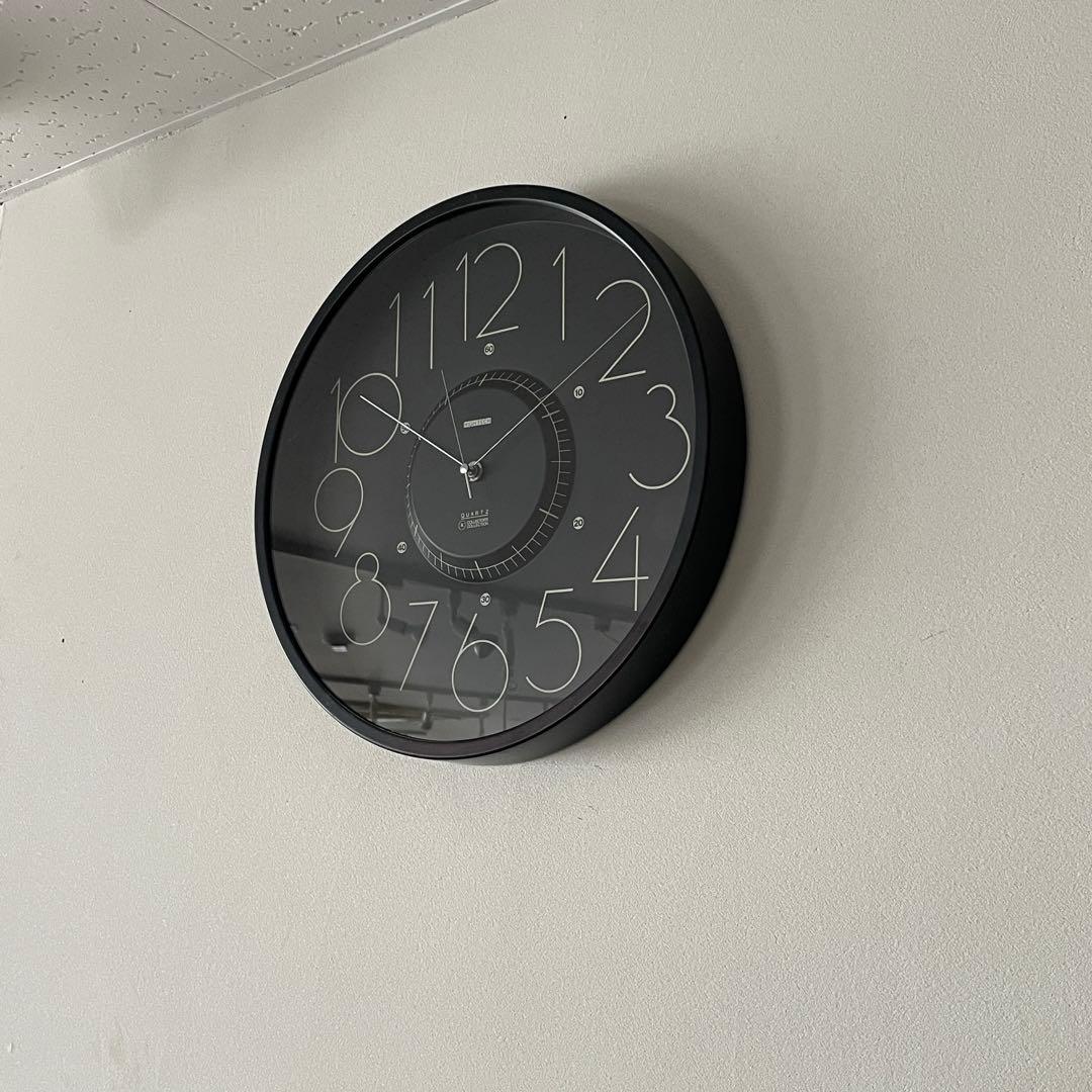 80‘s ヴィンテージ 加藤孝志 デザイン シンプルモダン ウォールクロック