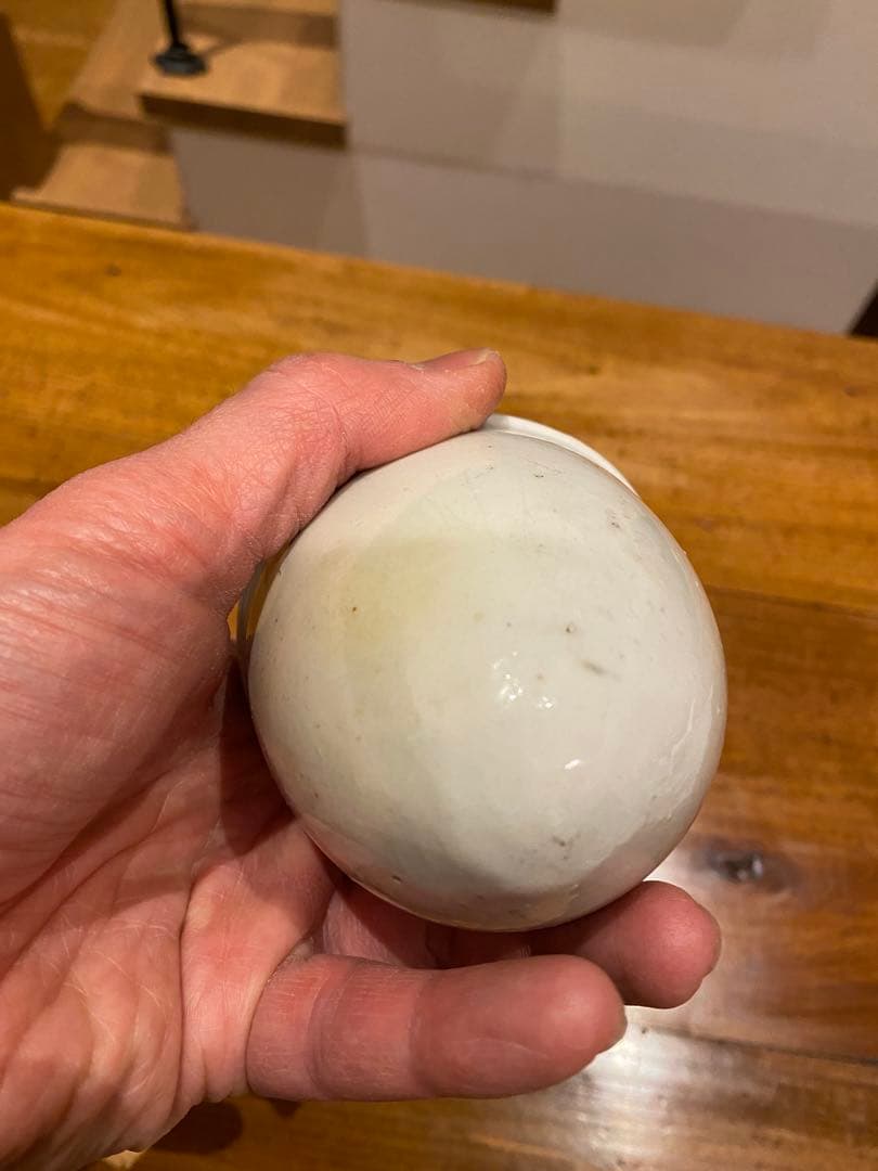 ⑦アンティーク　陶器　ペンダントライト滑車　バランサー　昇降機　照明器具