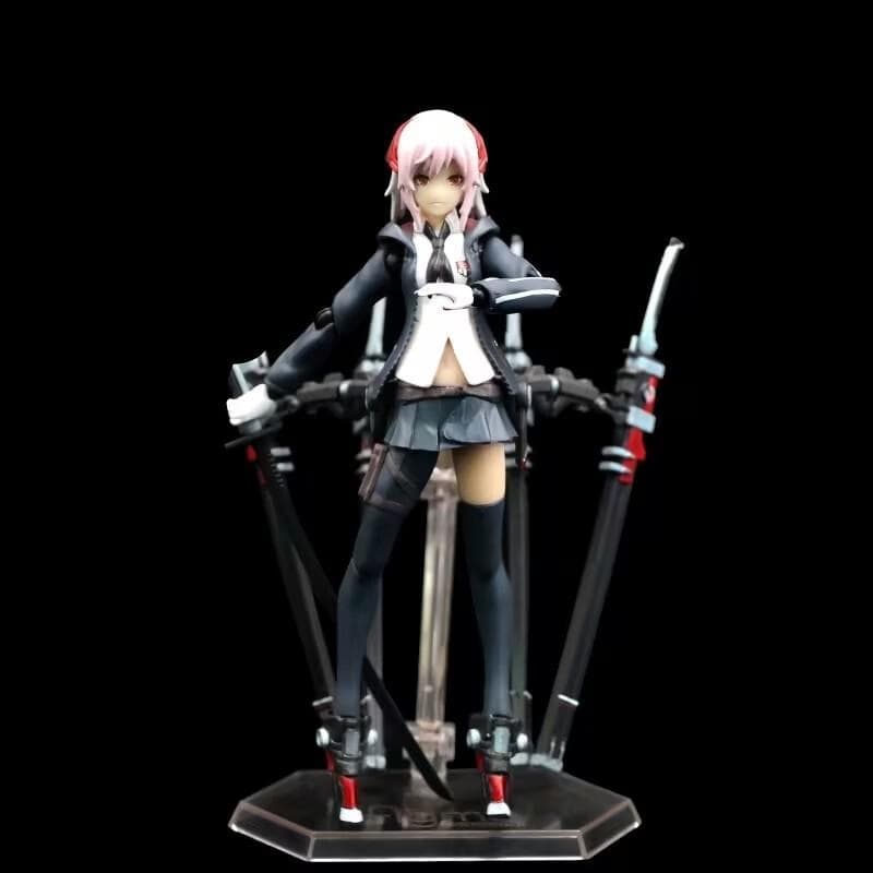 人気アニメゲーム漫画figma重兵装型女子高生肆よんの可動フィギュア第