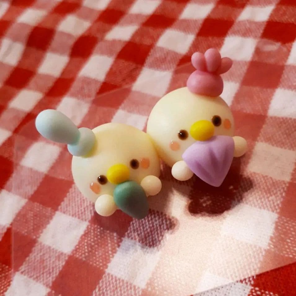 ひな祭り♡仲良しヒヨコ