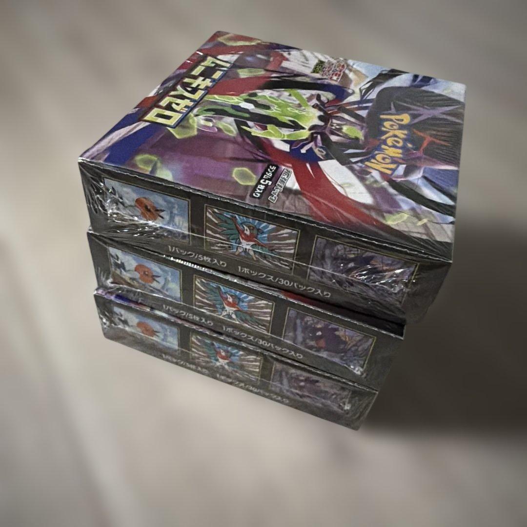 ポケモンカードゲーム ムニキスゼロ シュリンク付き3BOX - メルカリ