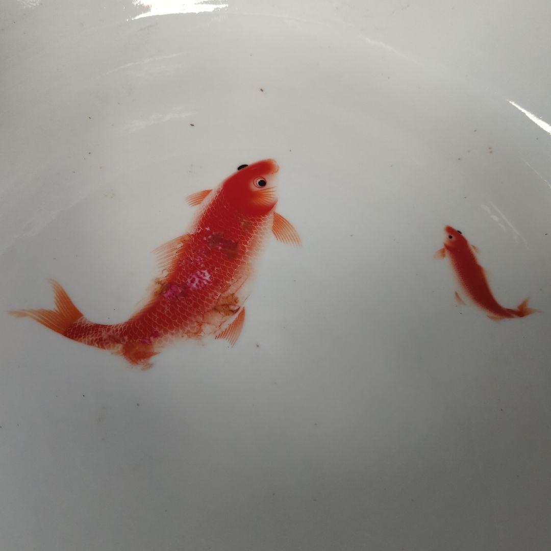 台付　 睡蓮鉢　鯉模様　ほか