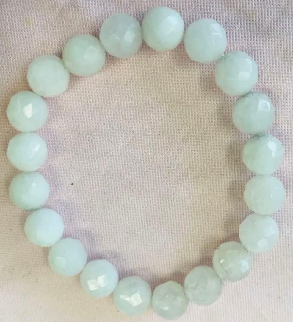 アゼツライト　《64面カット》10㎜玉ブレスレット