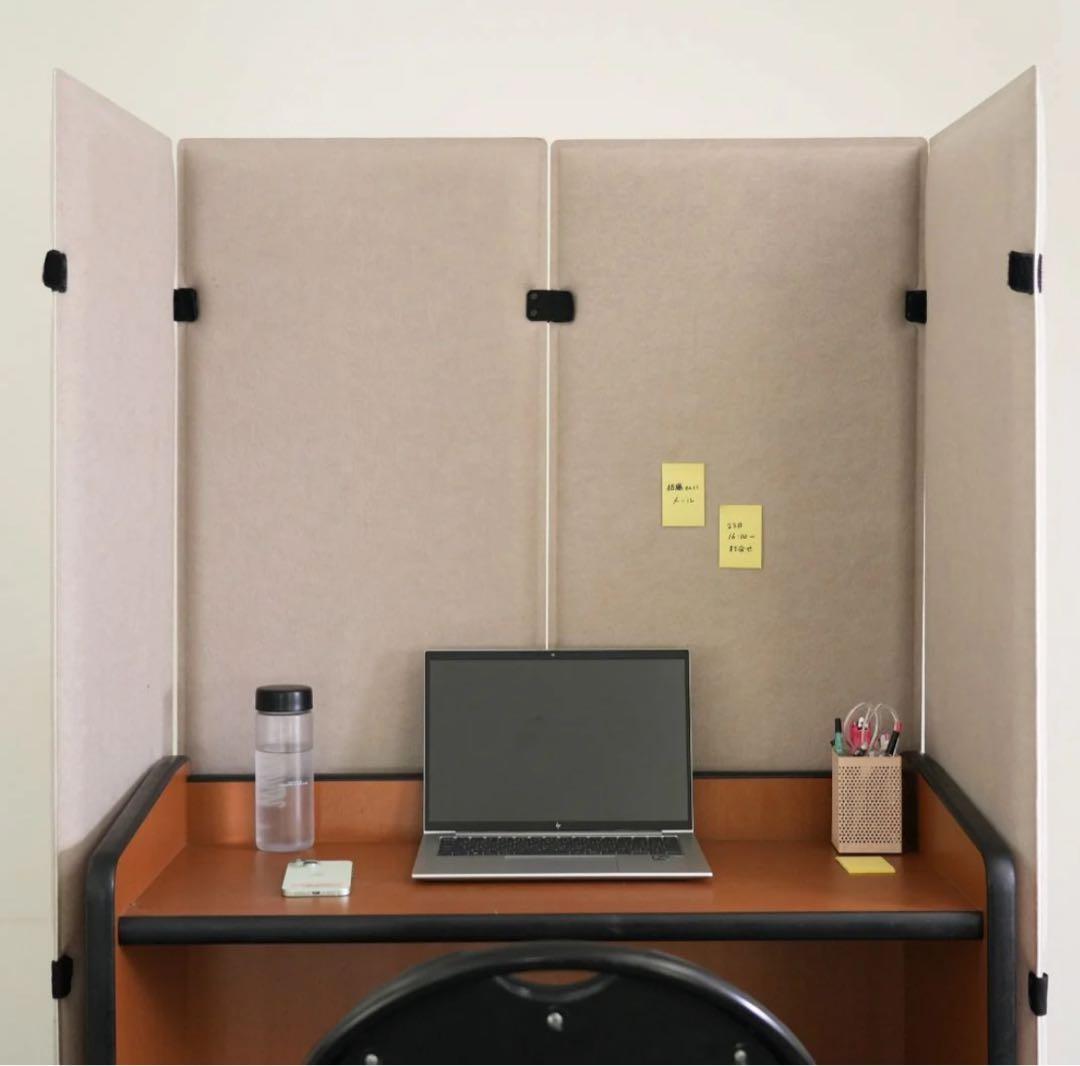 MUTE 吸音パーテーション 4枚セット