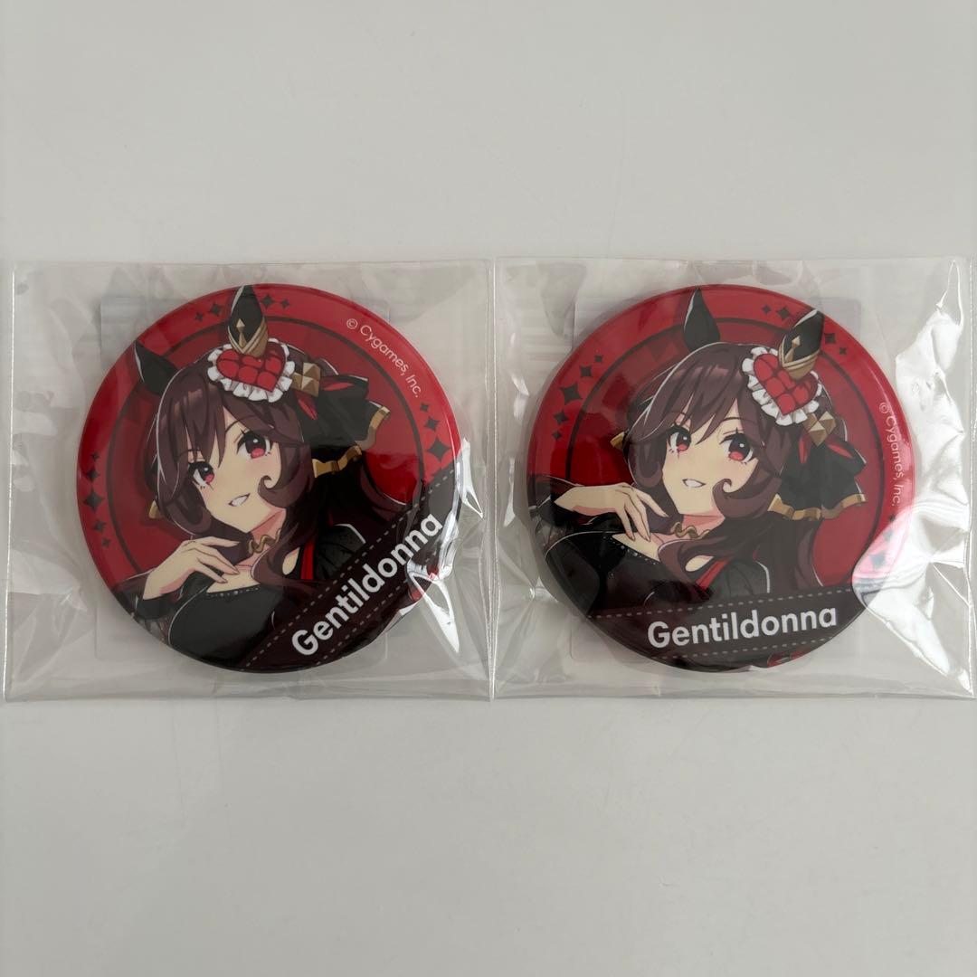 ウマ娘 トラベルポップアップストア 公式缶バッジ ジェンティルドンナ