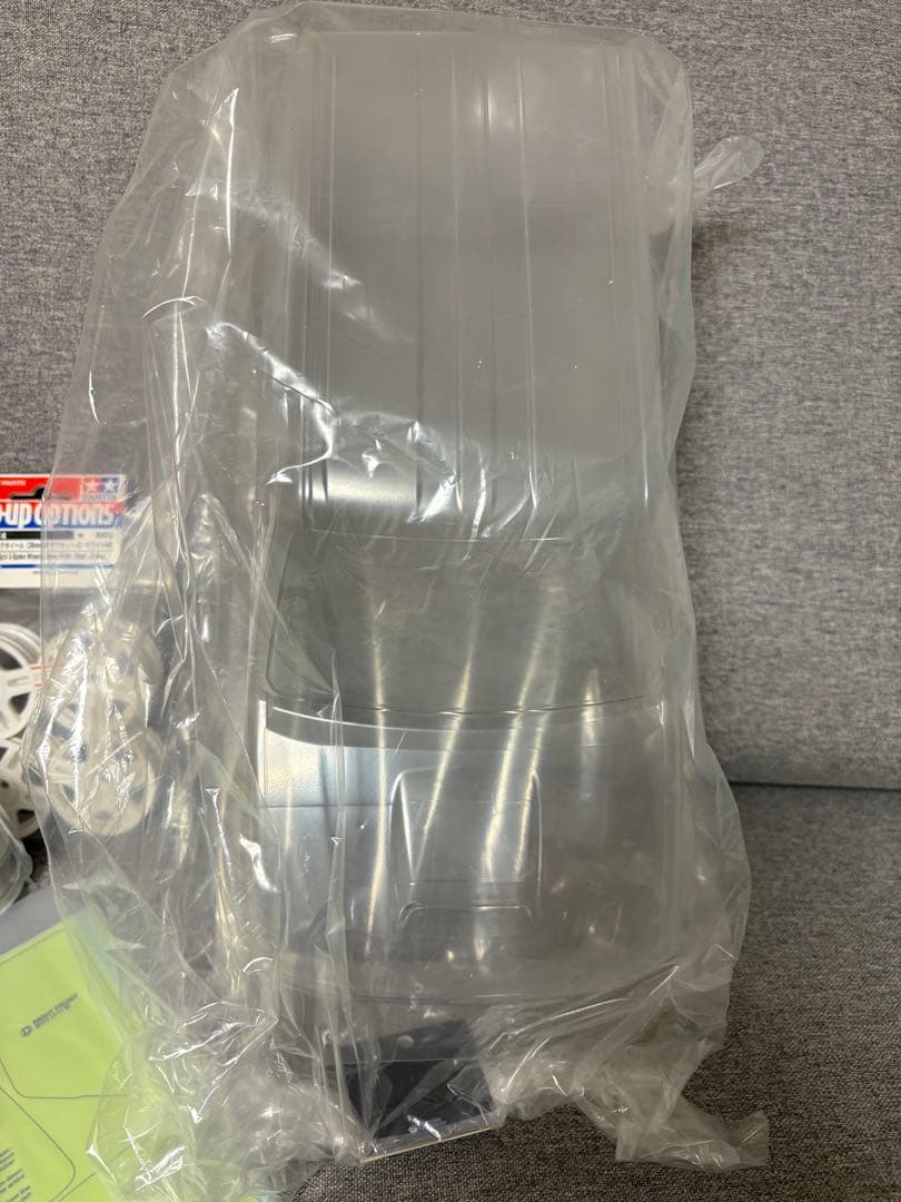 タミヤジムニーjb23 ボディ＆ステッカー　OP-1674 ホイール Mシャーシ