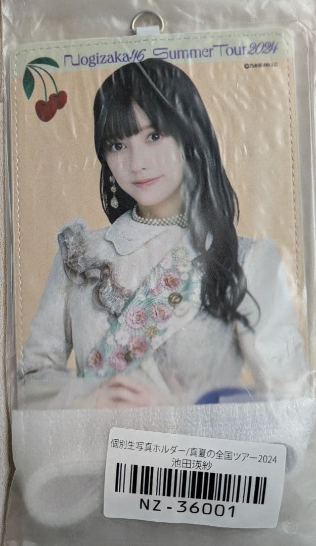乃木坂46 池田瑛紗 真夏の全国ツアー 2024 個別 生写真 ホルダー