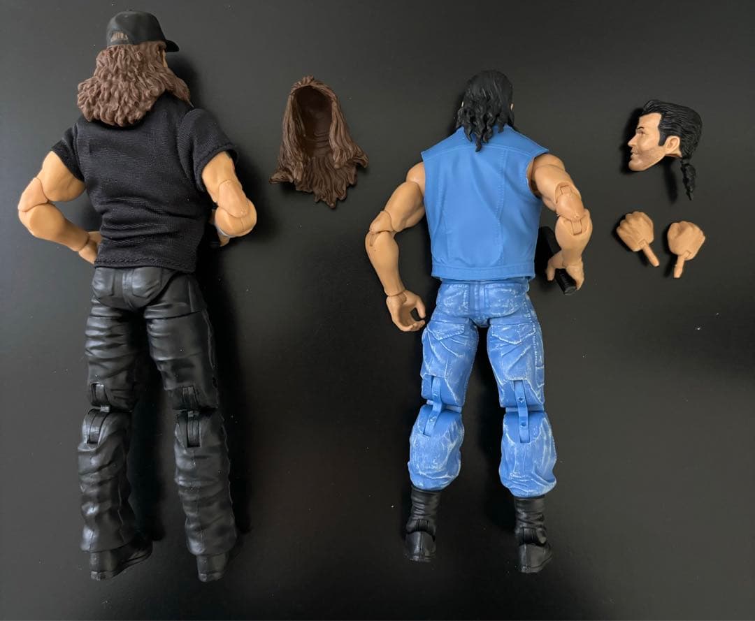 WWE Mattel Elite Outsiders 2個セット 新品開封のみ