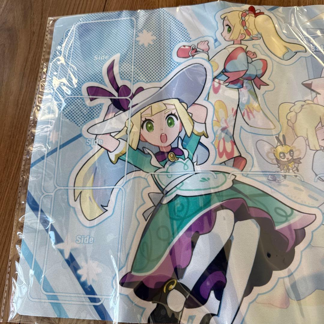 【新品未開封】 ポケモンマスターズEX おしゃれを楽しむリーリエ プレイマット