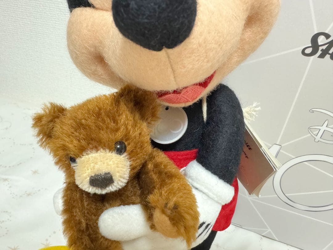 ディズニー100 シュタイフ ミッキー ぬいぐるみ 世界限定