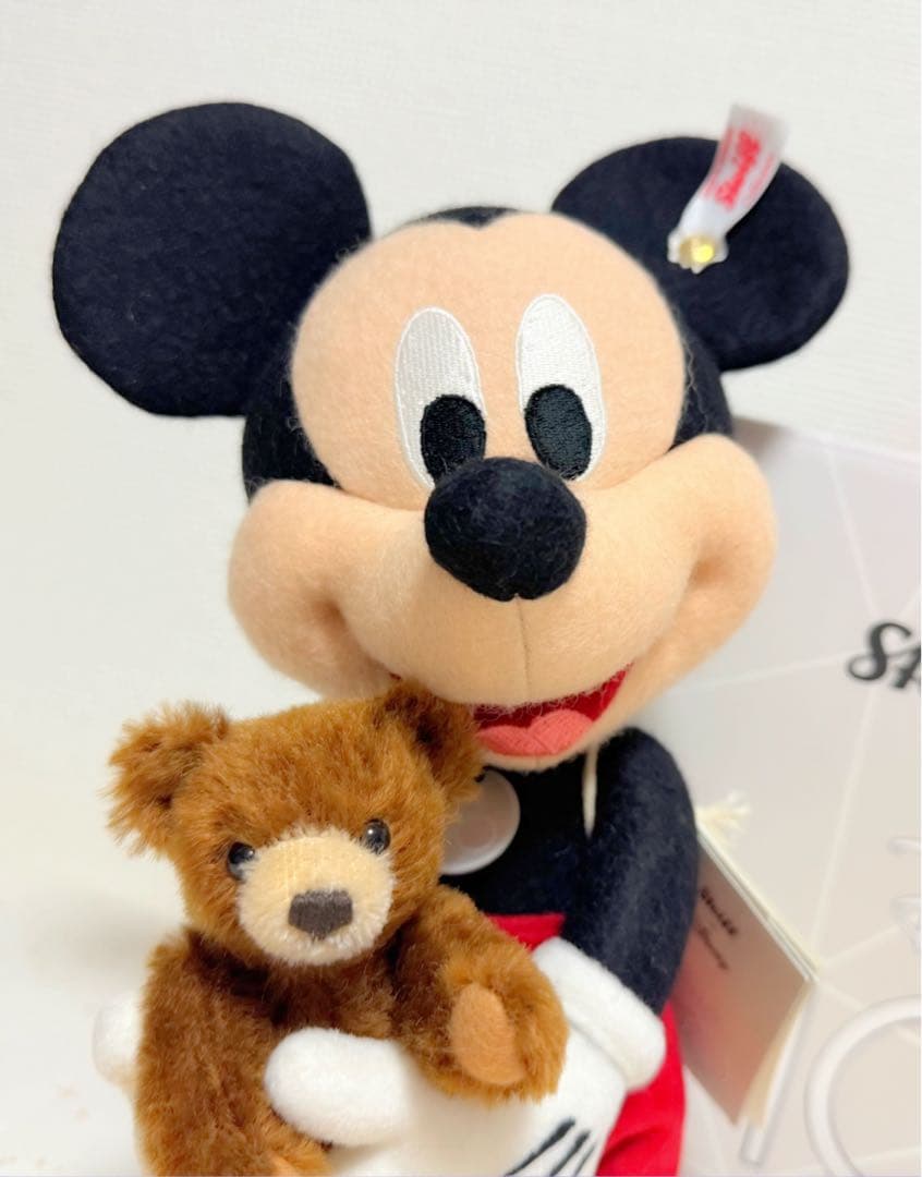 ディズニー100 シュタイフ ミッキー ぬいぐるみ 世界限定