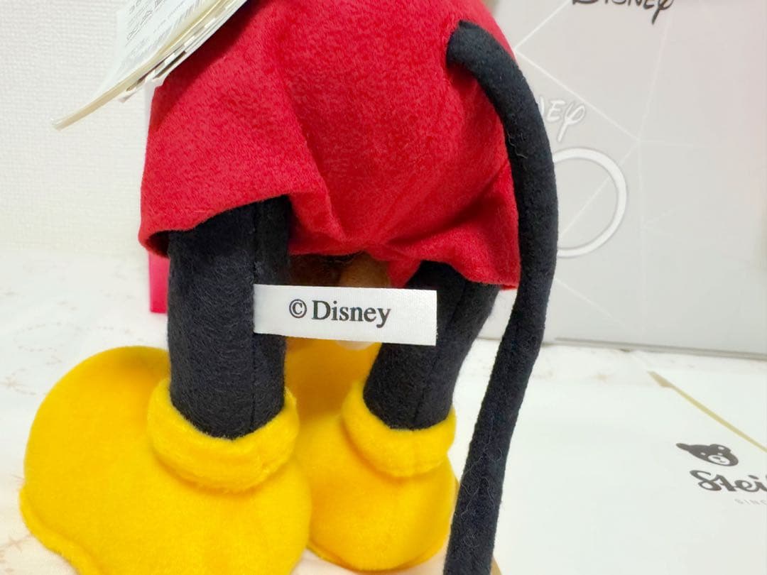 ディズニー100 シュタイフ ミッキー ぬいぐるみ 世界限定