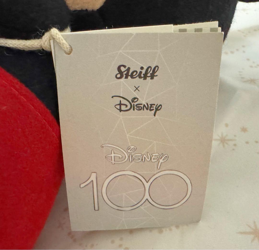 ディズニー100 シュタイフ ミッキー ぬいぐるみ 世界限定