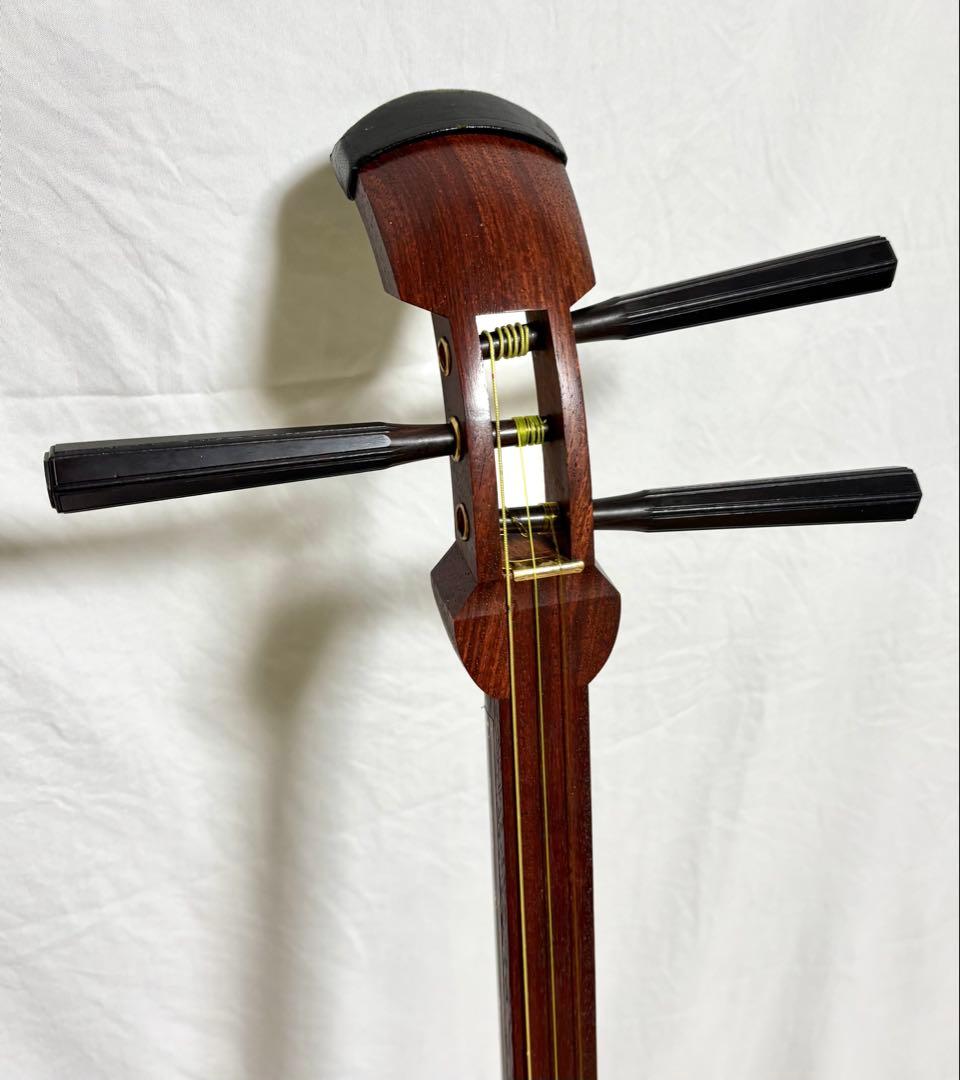 三味線セット 細棹 三つ折れ 長唄 萩江