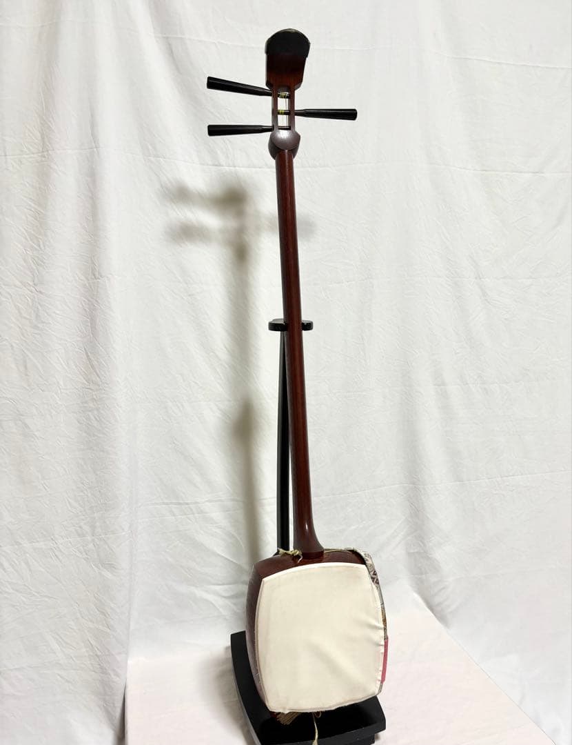 三味線セット 細棹 三つ折れ 長唄 萩江