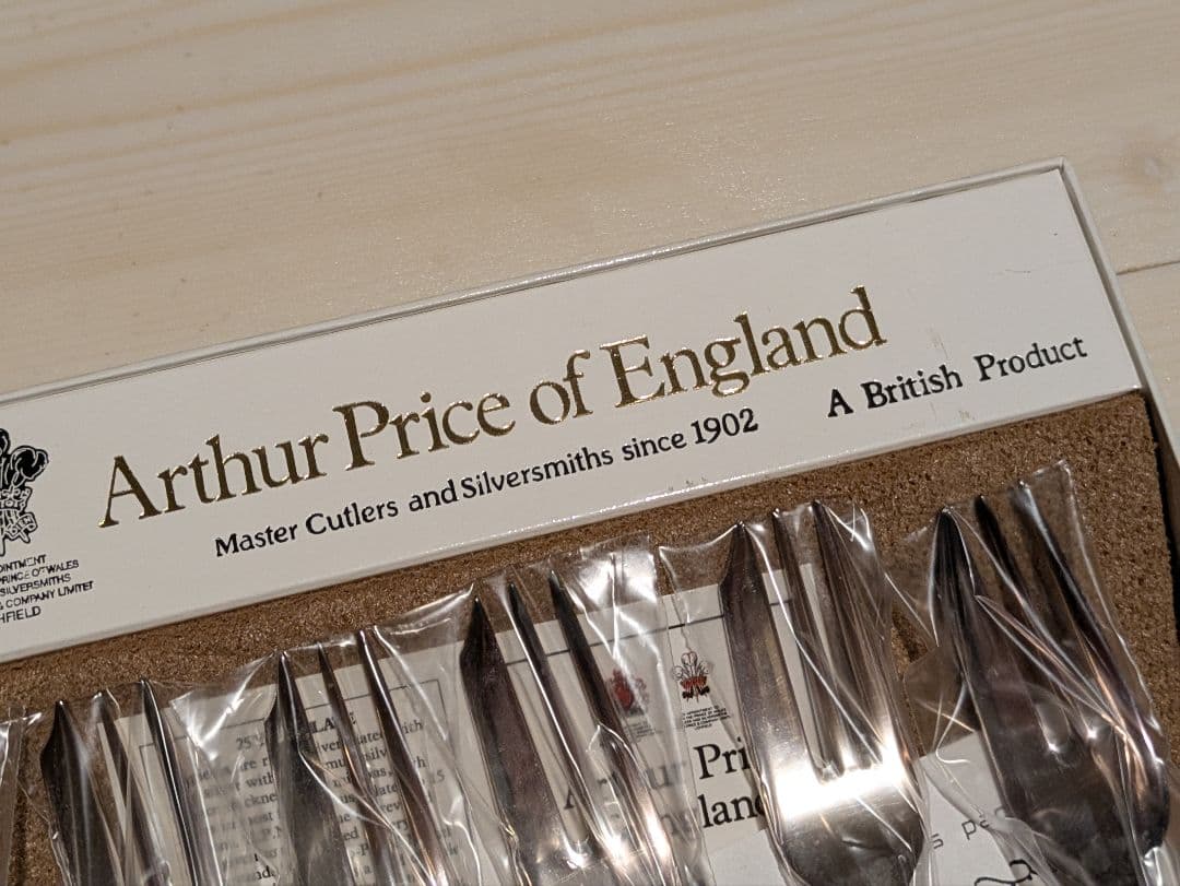 3-1.Arthur Price of England フォーク(グレシアン)