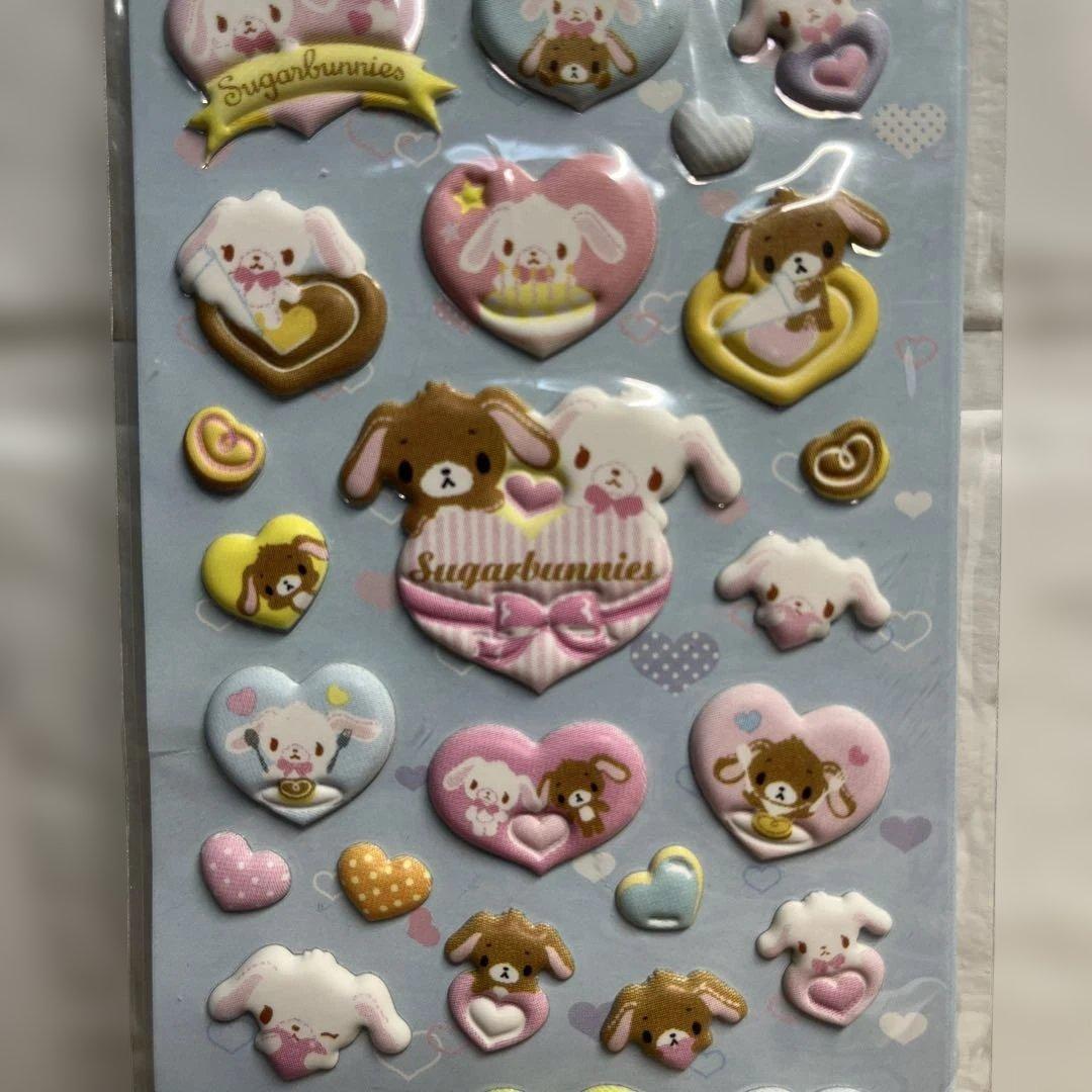 サンリオ シュガーバニーズ シール 平成レトロ - メルカリ