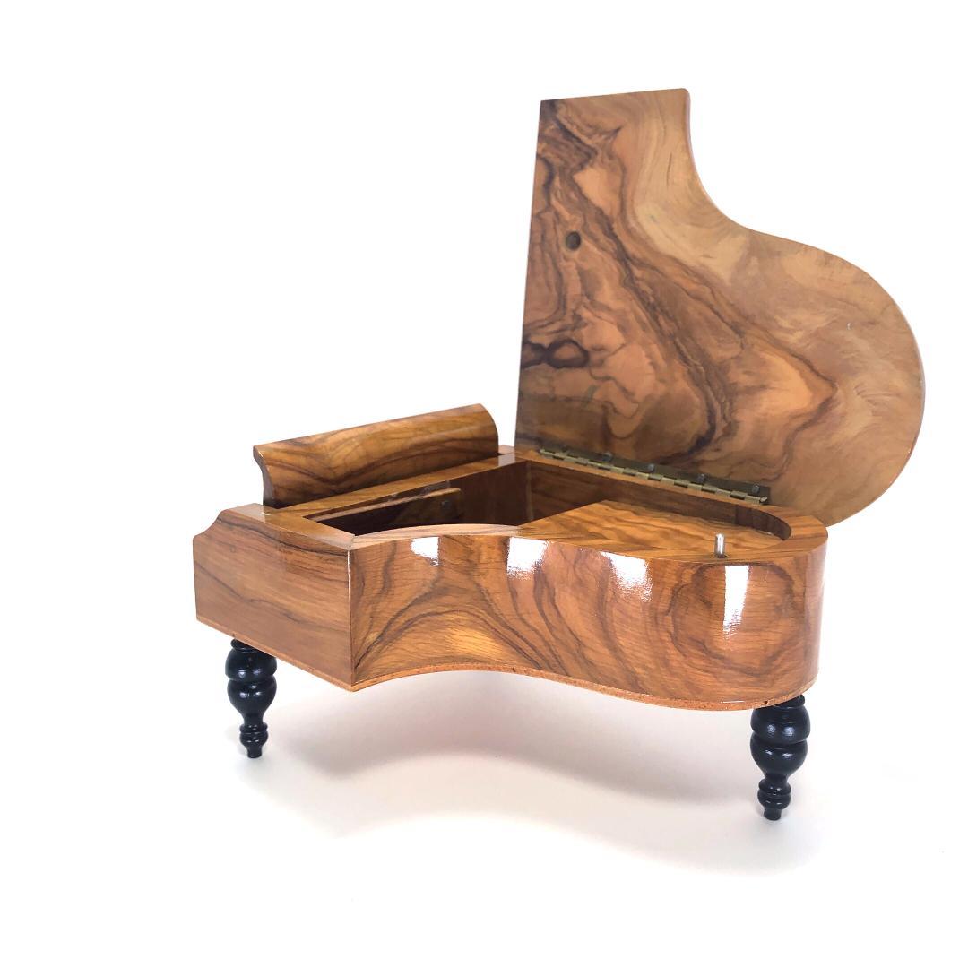 【美品・箱付き】リュージュ／オルゴール ピアノ型／ベートーベン メヌエット