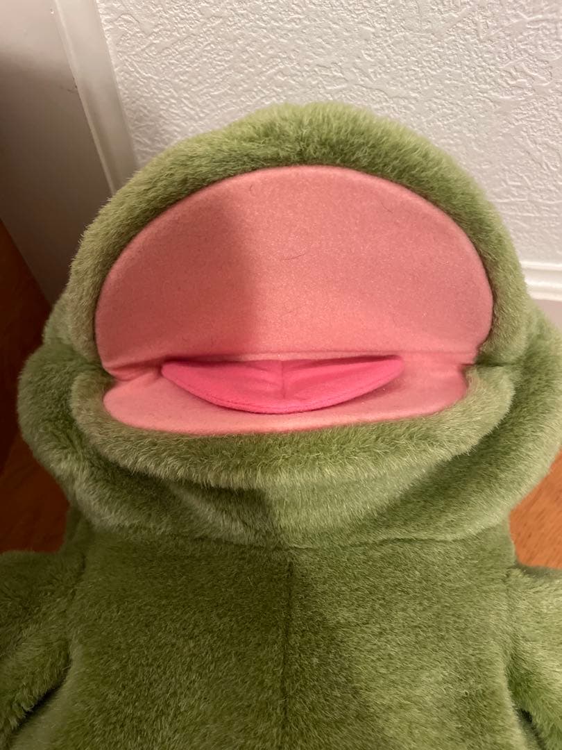 4 4/24 トイザらス パペット かえる ぬいぐるみ アニマルアレイ - メルカリ