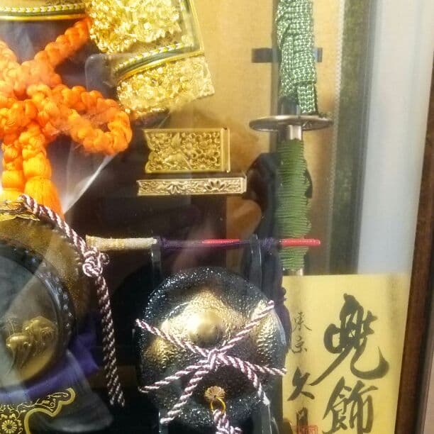 ５月節句 兜 久月 お値下げ　オルゴール付