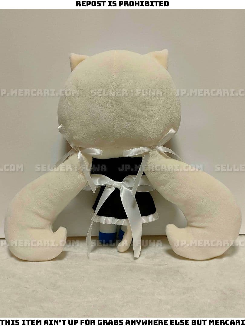 【未使用】ネコぱら バニラ ぬいぐるみ
