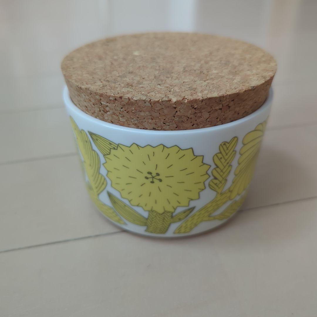 鹿児島睦×Gustavsberg \"april\" イエローキャニスター