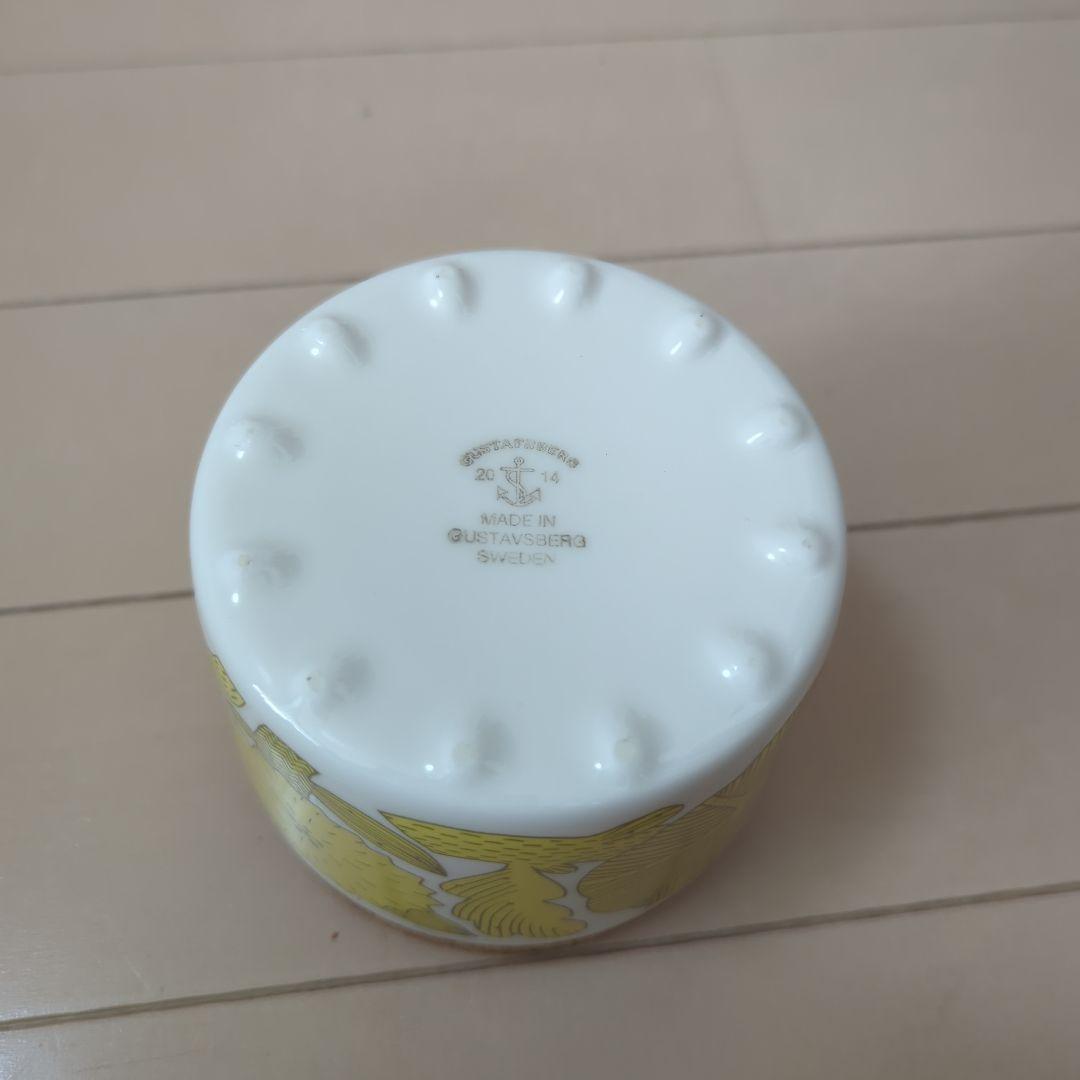 鹿児島睦×Gustavsberg \"april\" イエローキャニスター