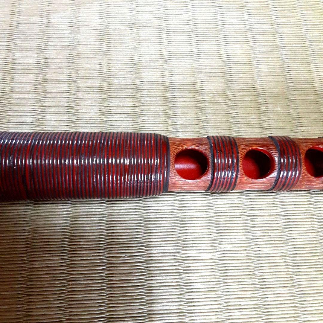 雅楽龍笛山田籟全？樺巻き