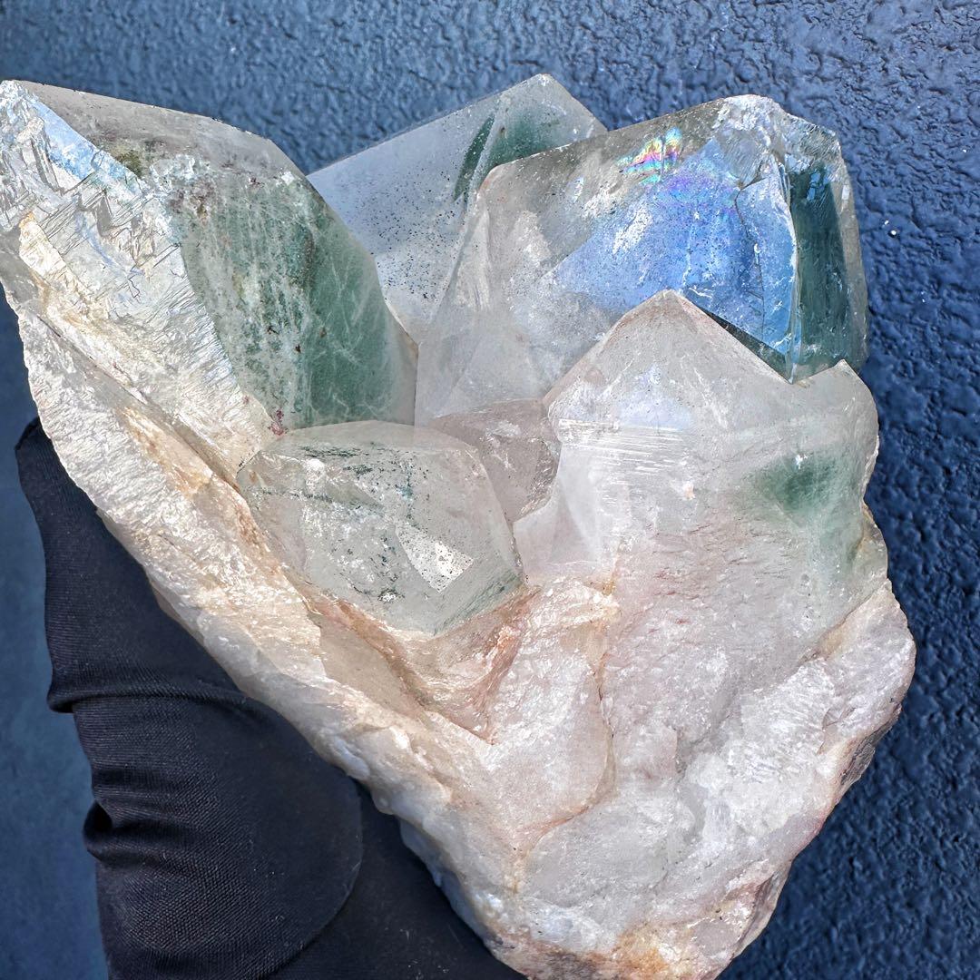 別格高級品 ❗️巨大❗️超強いパワー虹入り☆ヒマラヤ水晶 ガーデンクォーツA1487