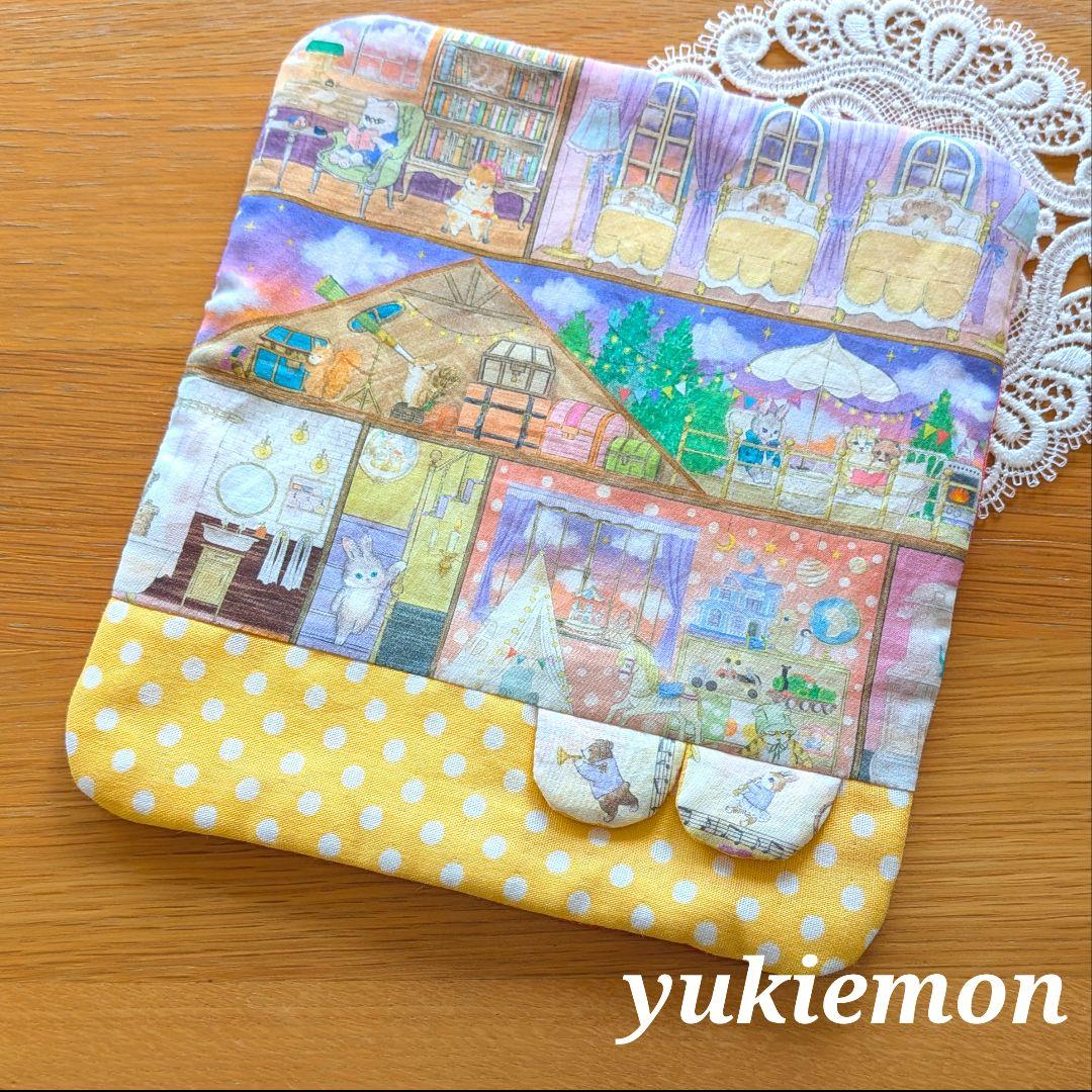 ふわふわガーゼハンカチ⭐️ユキエモン☆ラビリンスハウス☆fuwara