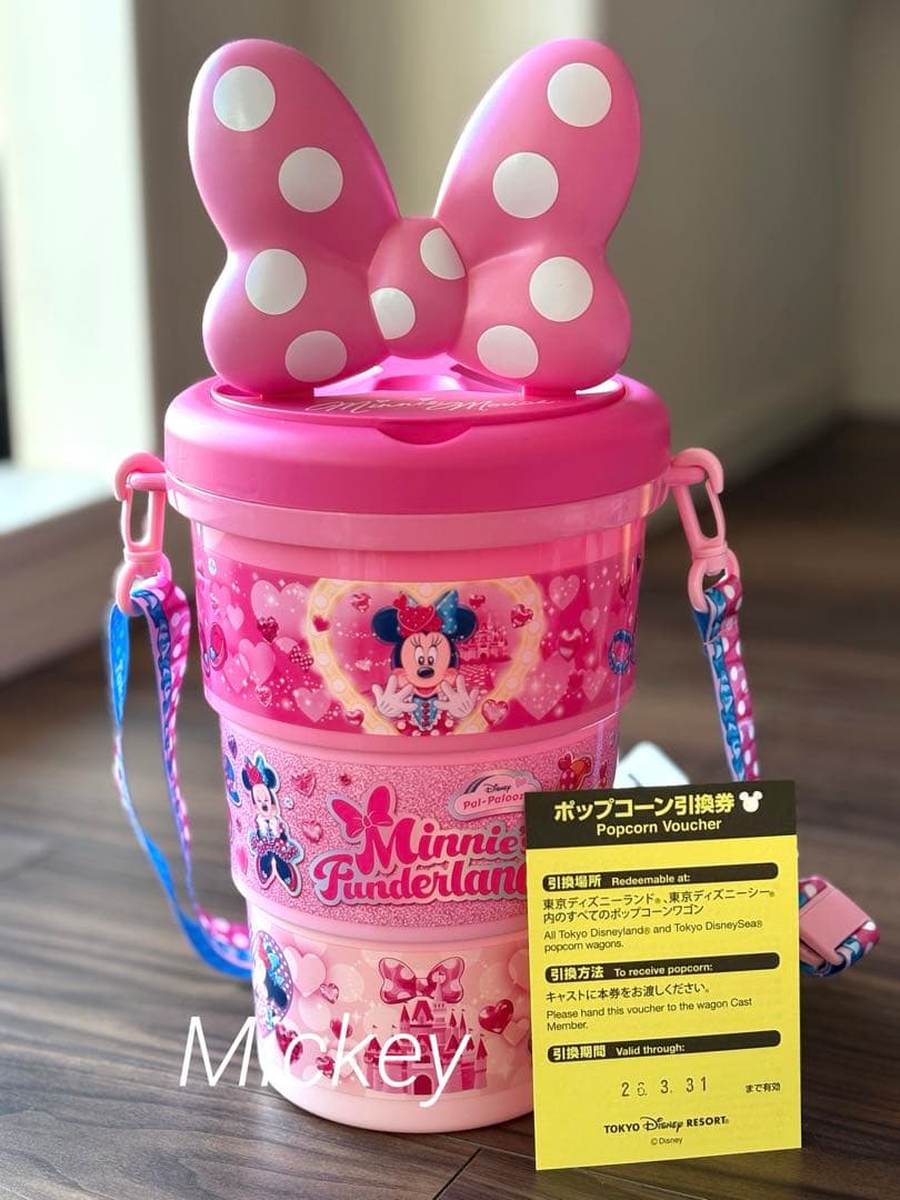 ディズニー パルパルーザ ミニーのファンダーランド ポップコーン