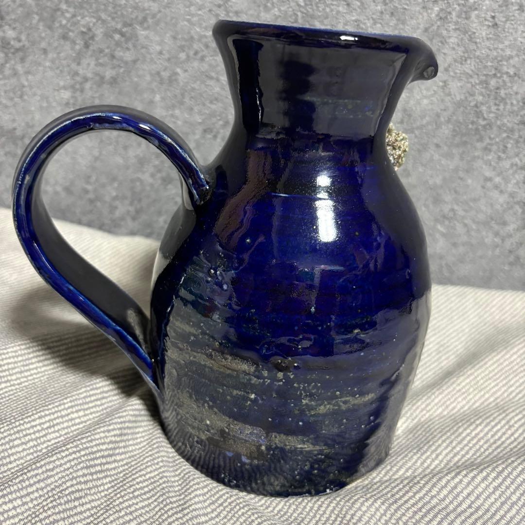 新品　可愛い立体人形花入・花瓶「瀬戸焼・寺島タエコ」①