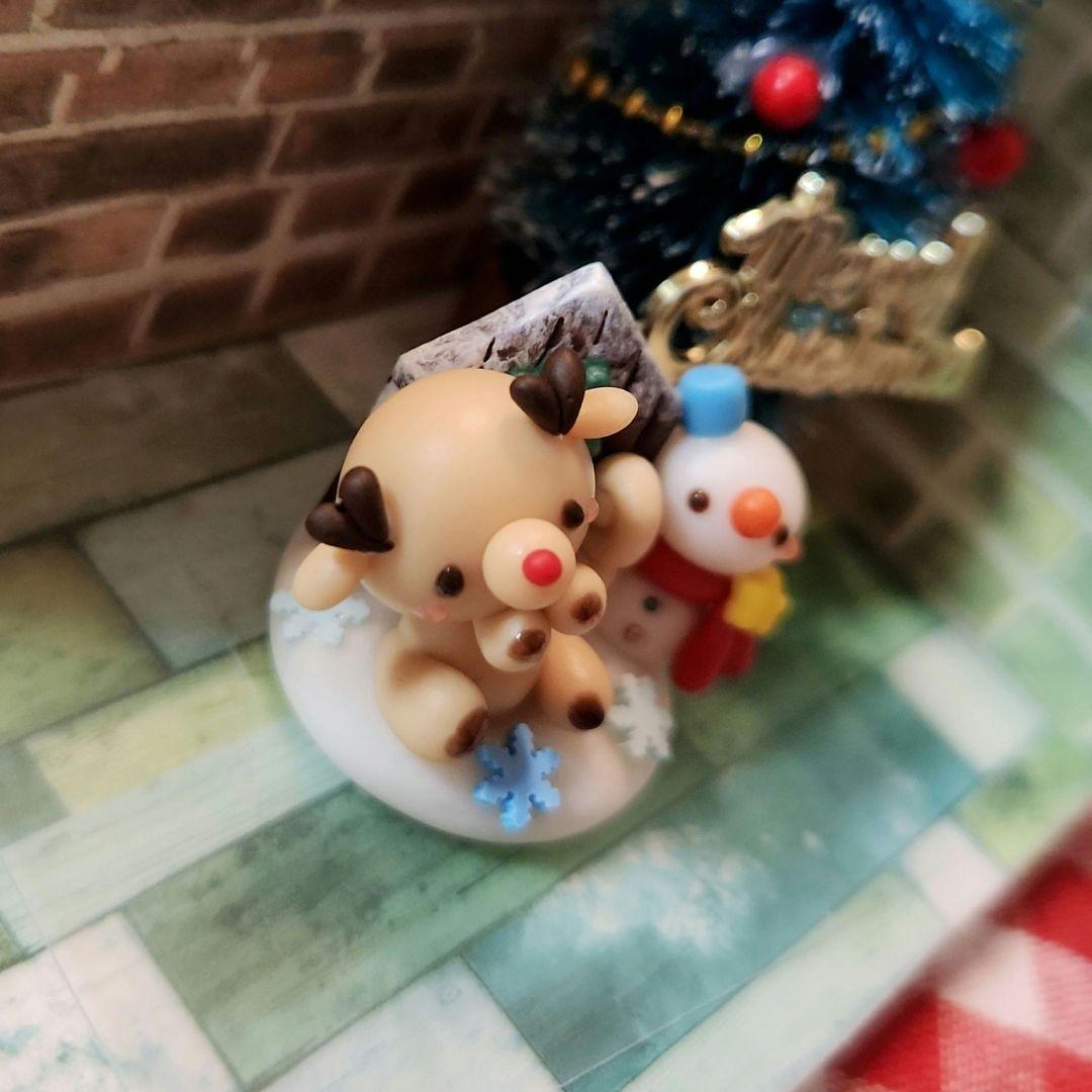 クリスマス☆トナカイ&雪だるま