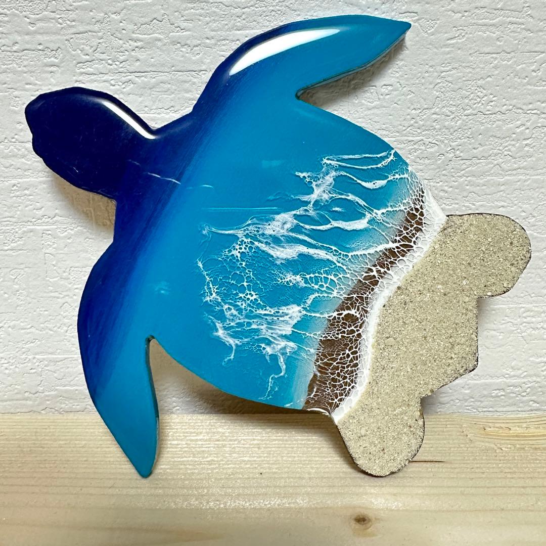 ホヌ オーシャンアート 海アート ハワイ 波 インテリア インテリア小物