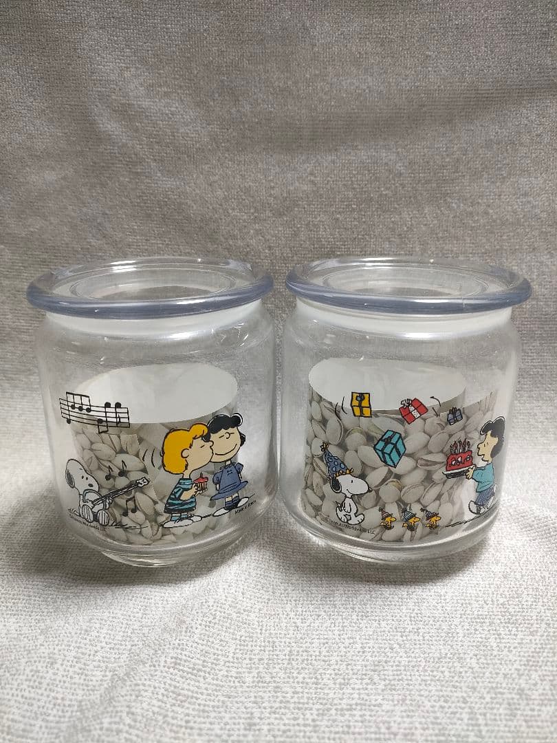 Pyrex Snoopy Glass Canister 4個セット