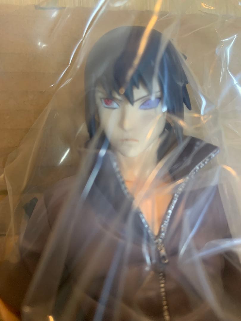 一番くじ NARUTO 紡がれる火の意志 B賞うちはサスケ　輪廻写輪眼ver