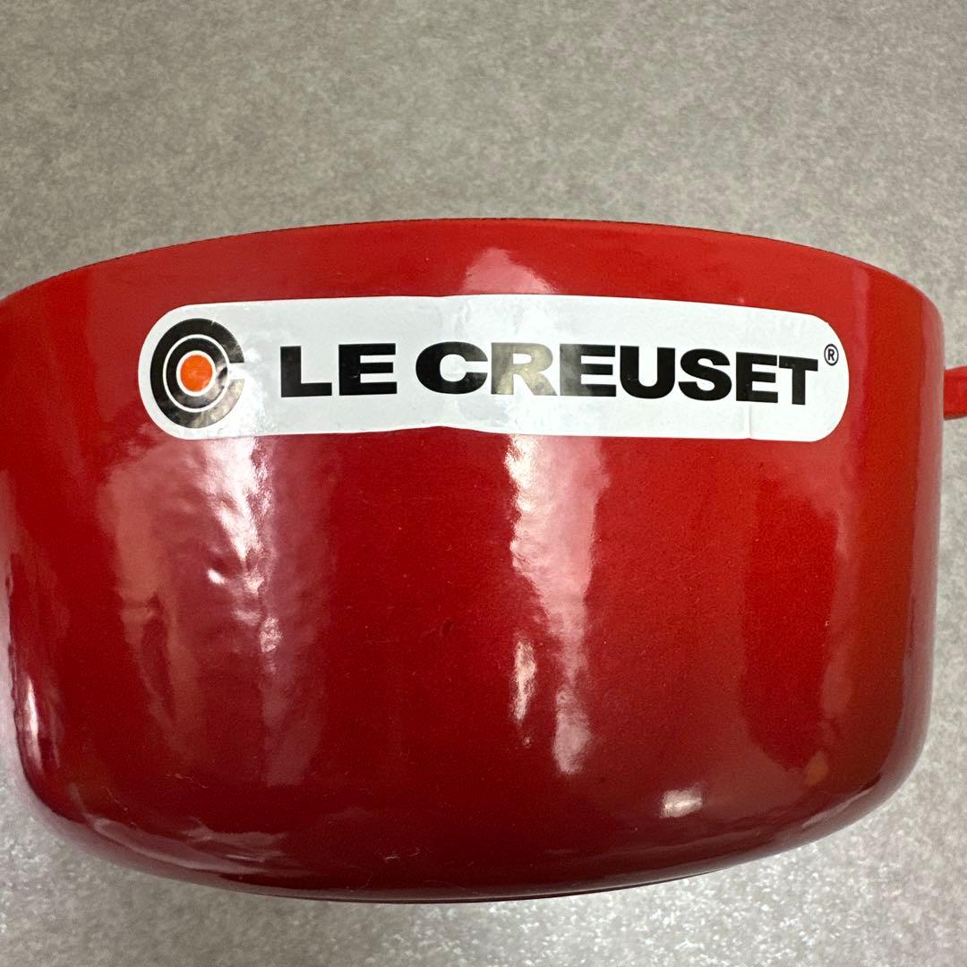 LE CREUSET ルクルーゼ ココット ロンド チェリーレッド 22cm