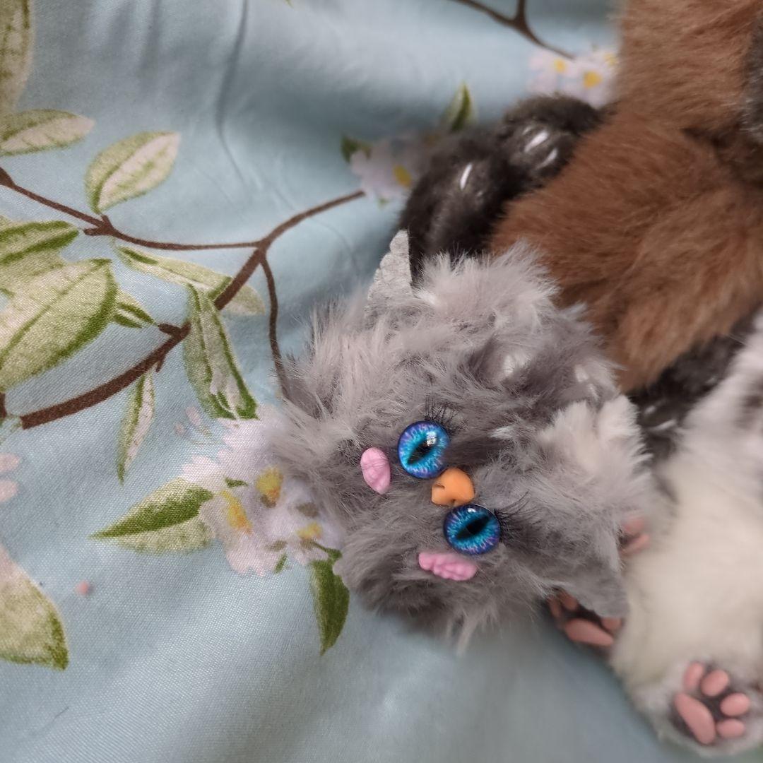 たぬき ホワイトタイガー アザラシ アートドール 作家 ハンドメイド