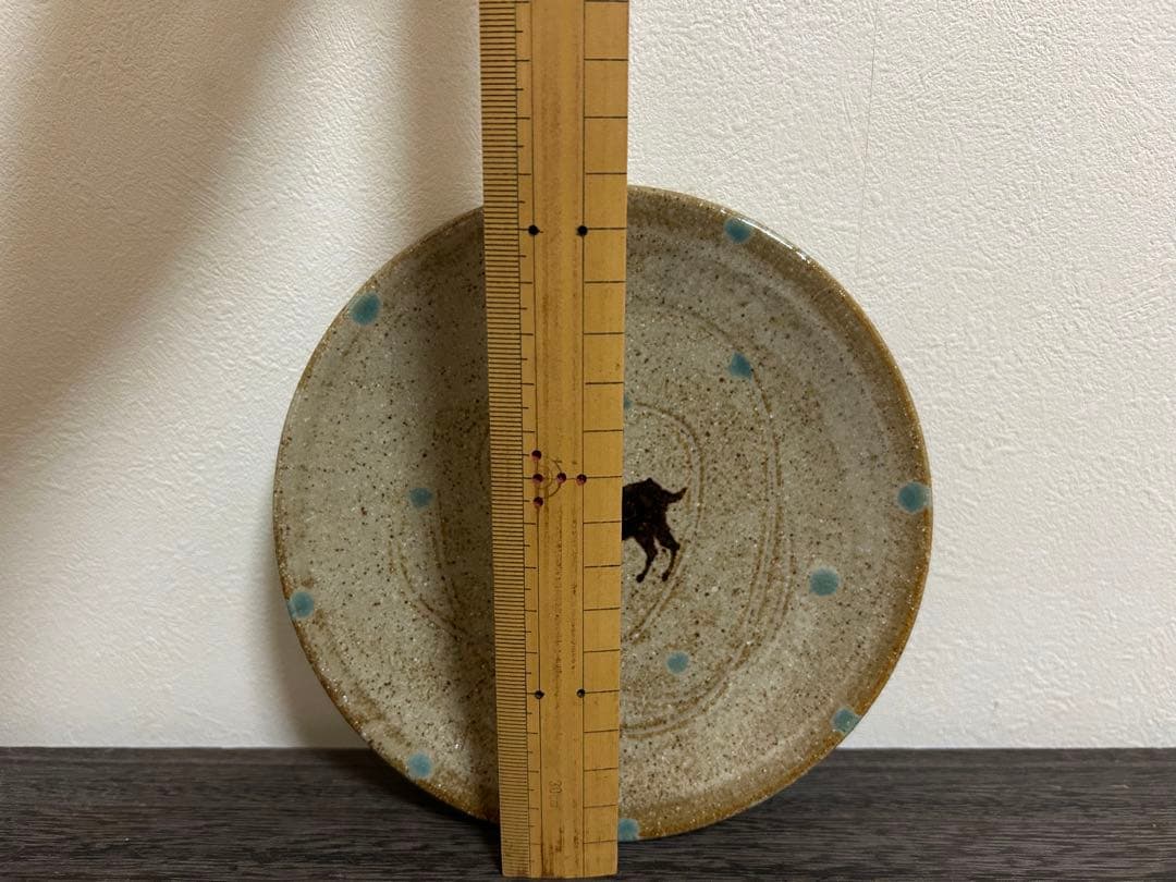 古我知焼 やちむん ヒージャー ヤギの絵柄 ドット柄 ヤチムン - メルカリ