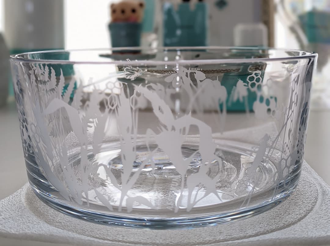 ティファニー ボウル クリスタル フローラ＆ファウナ