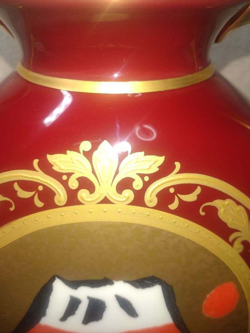 ノリタケ 片岡球子 赤富士辰砂花瓶 - メルカリ