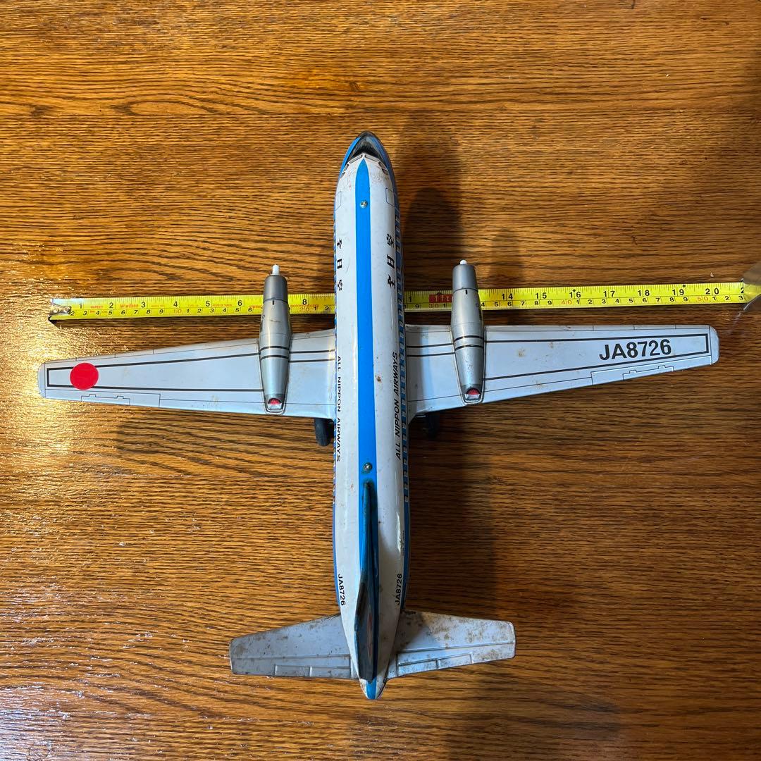 貴重　レア　全日空YS11 モヒカン　ブリキの飛行機