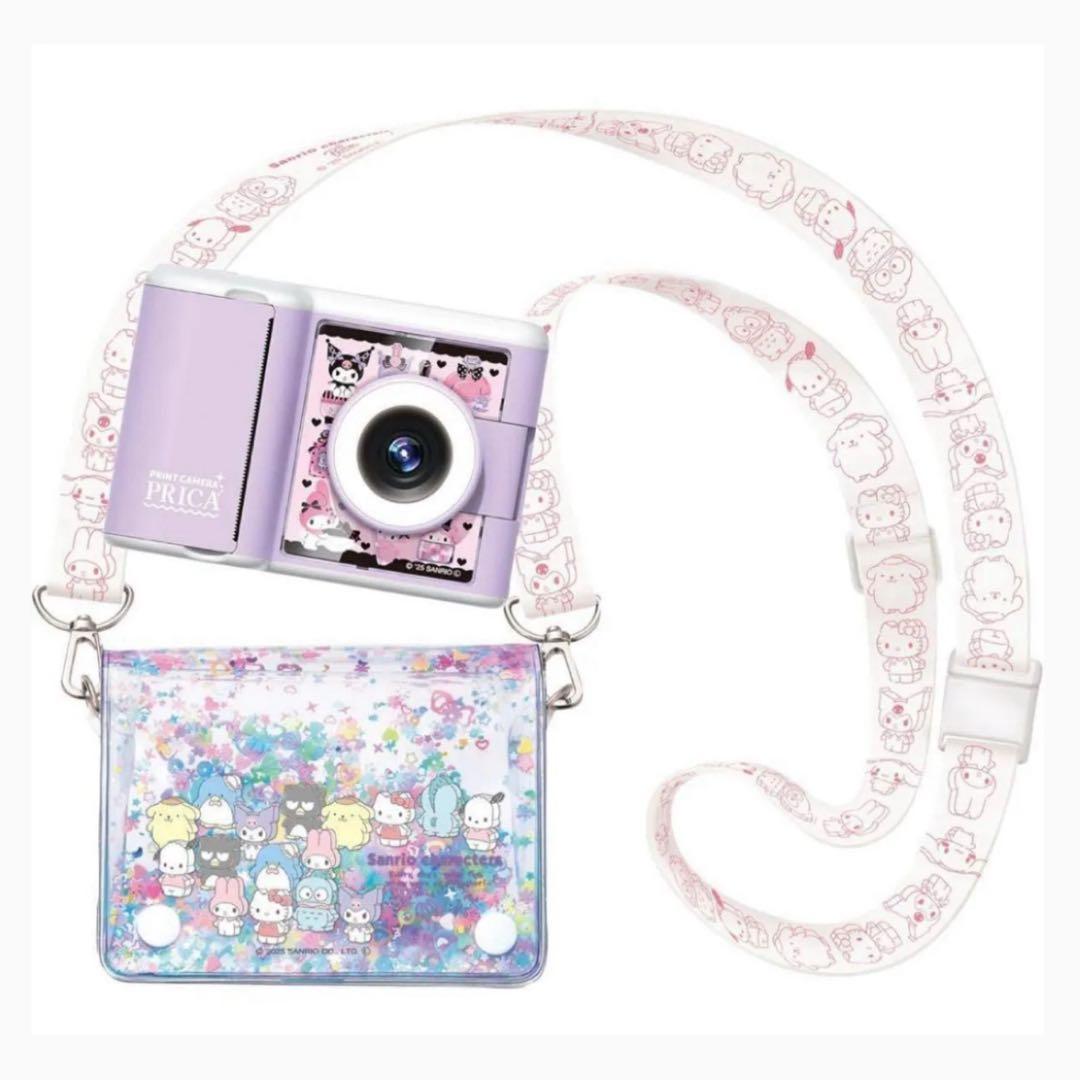 品薄❗️サンリオ PRICA DX モノクロ印刷＆ゲーム付き キラキラケース付　④