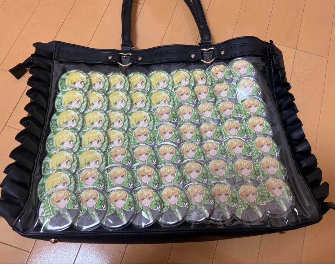 【お値下げ】バラ売り不可　A3痛バサイズぷりっつ1st缶バッジ63個